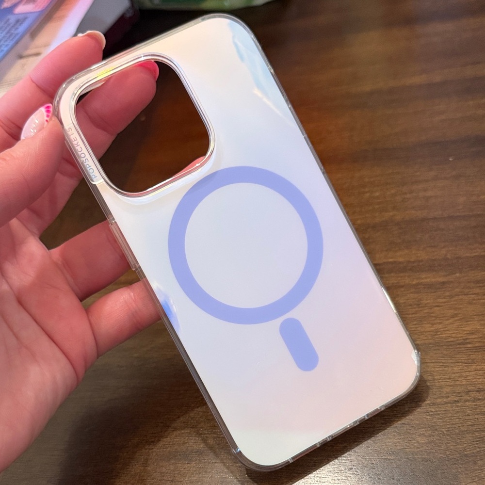 iPhone 14 Pro Holographic PopSockets Case